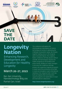 LONGEVITY NATION - MARCH 26-27 - BIU - SAVE THE DATE